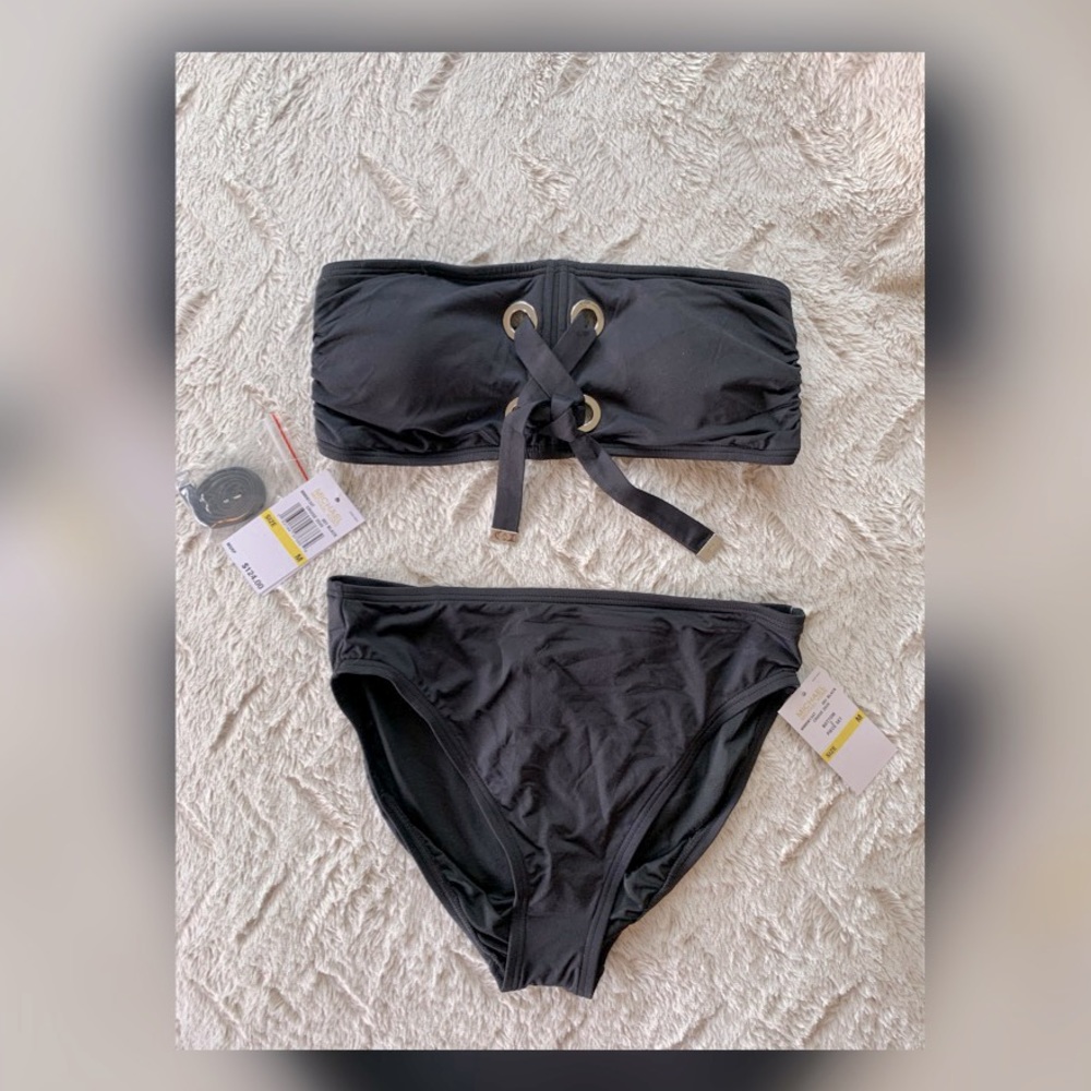 *NWT* Michael Kors black bikini
